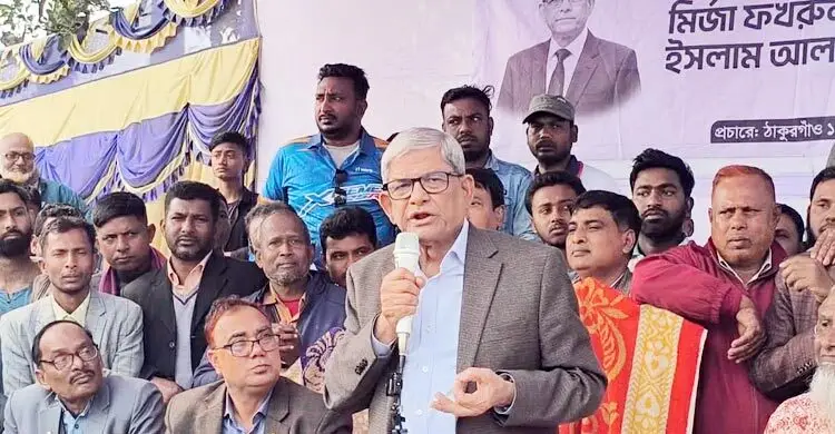 হাসিনা দেশে থাকলে অন্তত একটি গণতান্ত্রিক পরিবেশ থাকত: মির্জা ফখরুল